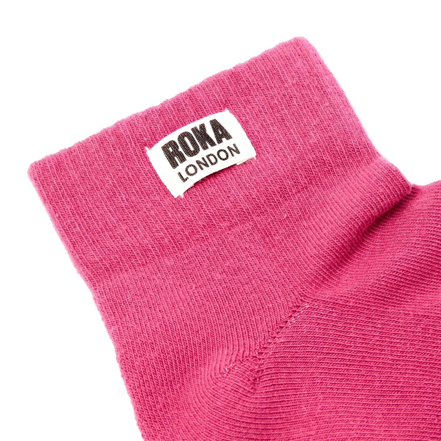 ROKA Wembley Ankle Socks - Granita Red - Size UK 3-8