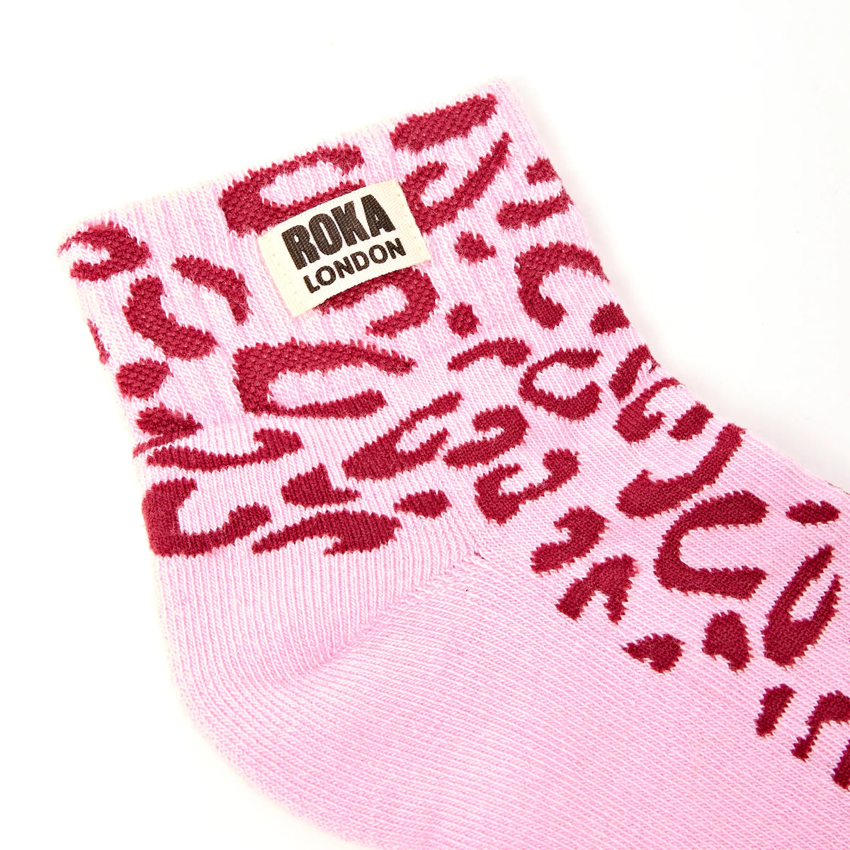 ROKA Wembley Ankle Socks -Vintage Ruby - Size UK 3-8