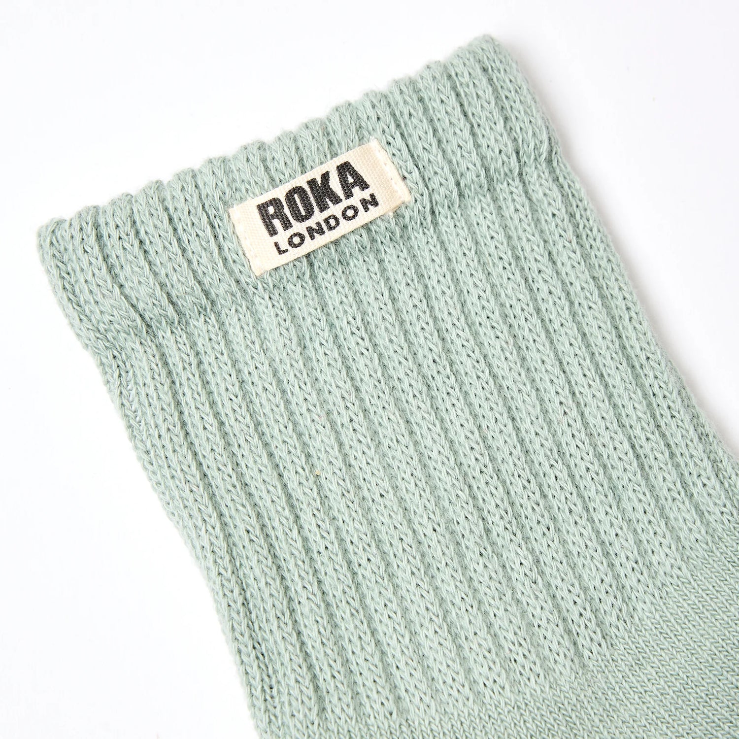 ROKA Windsor Crew Socks - Mist- Size UK 3-8
