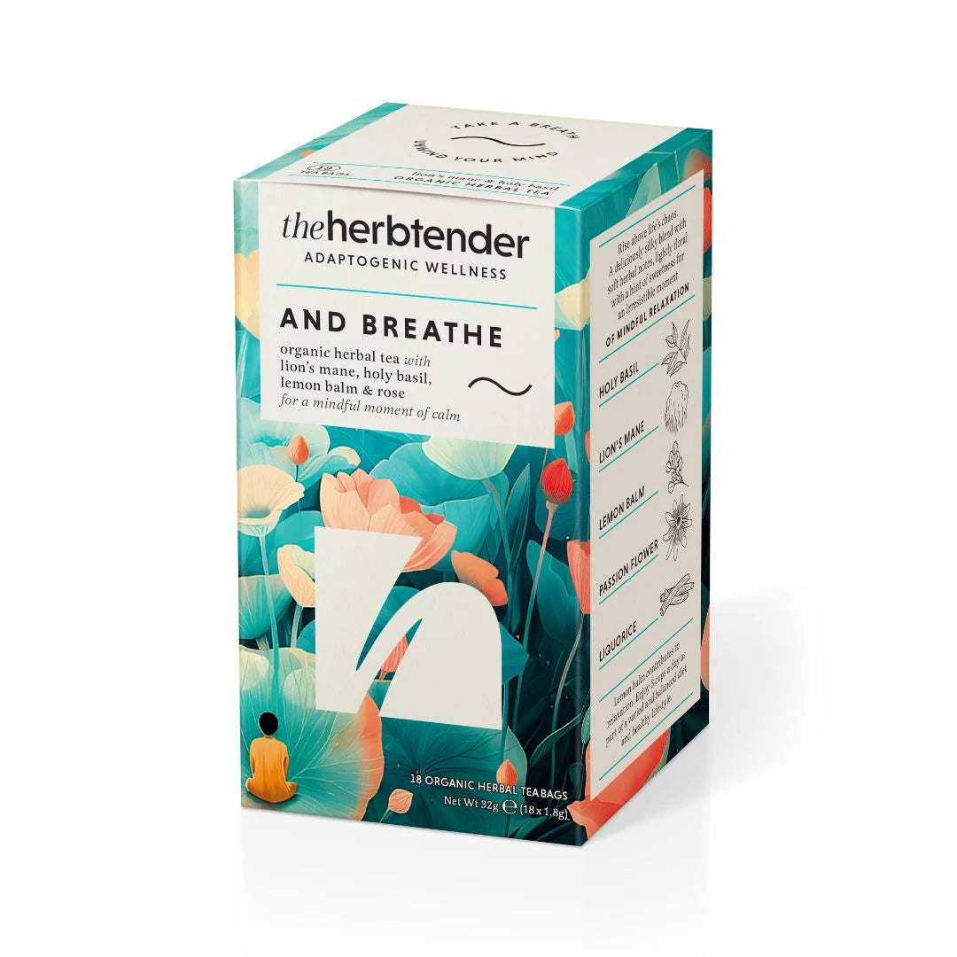 The Herbtender And Breathe Organic Herbal Tea