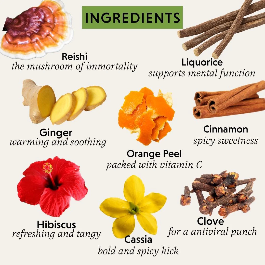 The Herbtender Vital Glow Organic Herbal Tea