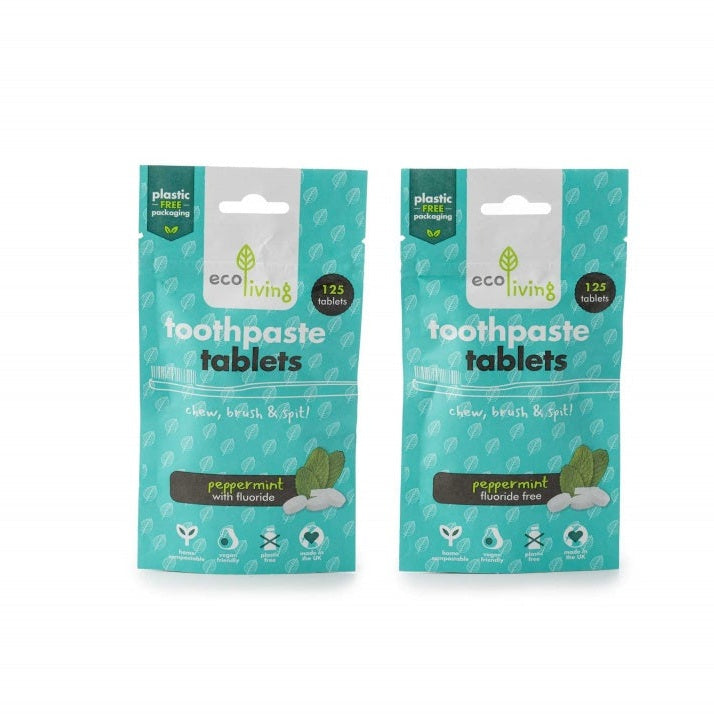 Toothpaste Refiller Toothpaste Tablets - Refill Pouch 125 Tablets – Refill Your Boots