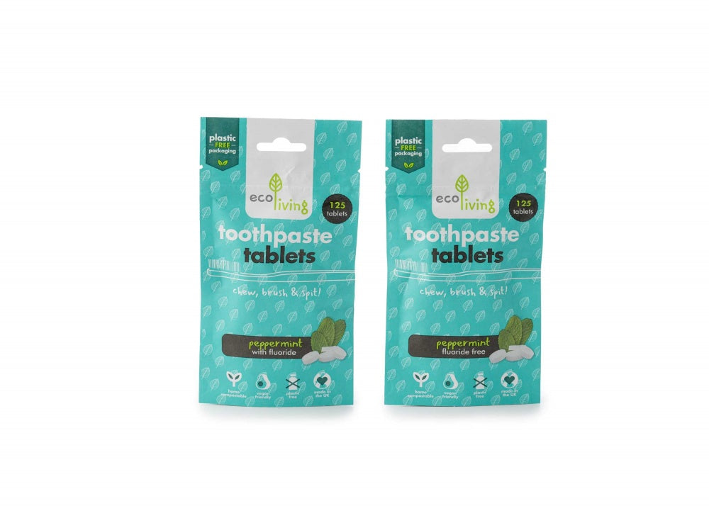 Toothpaste Tablets - Refill Pouch 125 Tablets