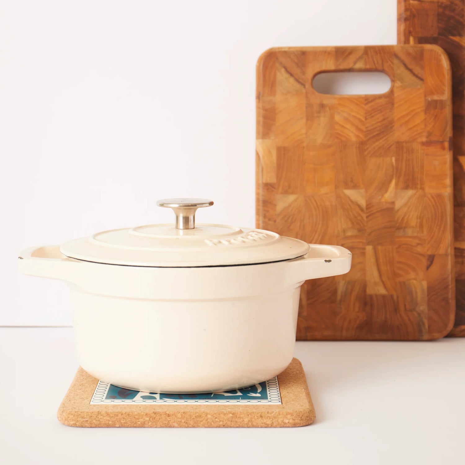 Cork & Tile Trivet - Giraffes