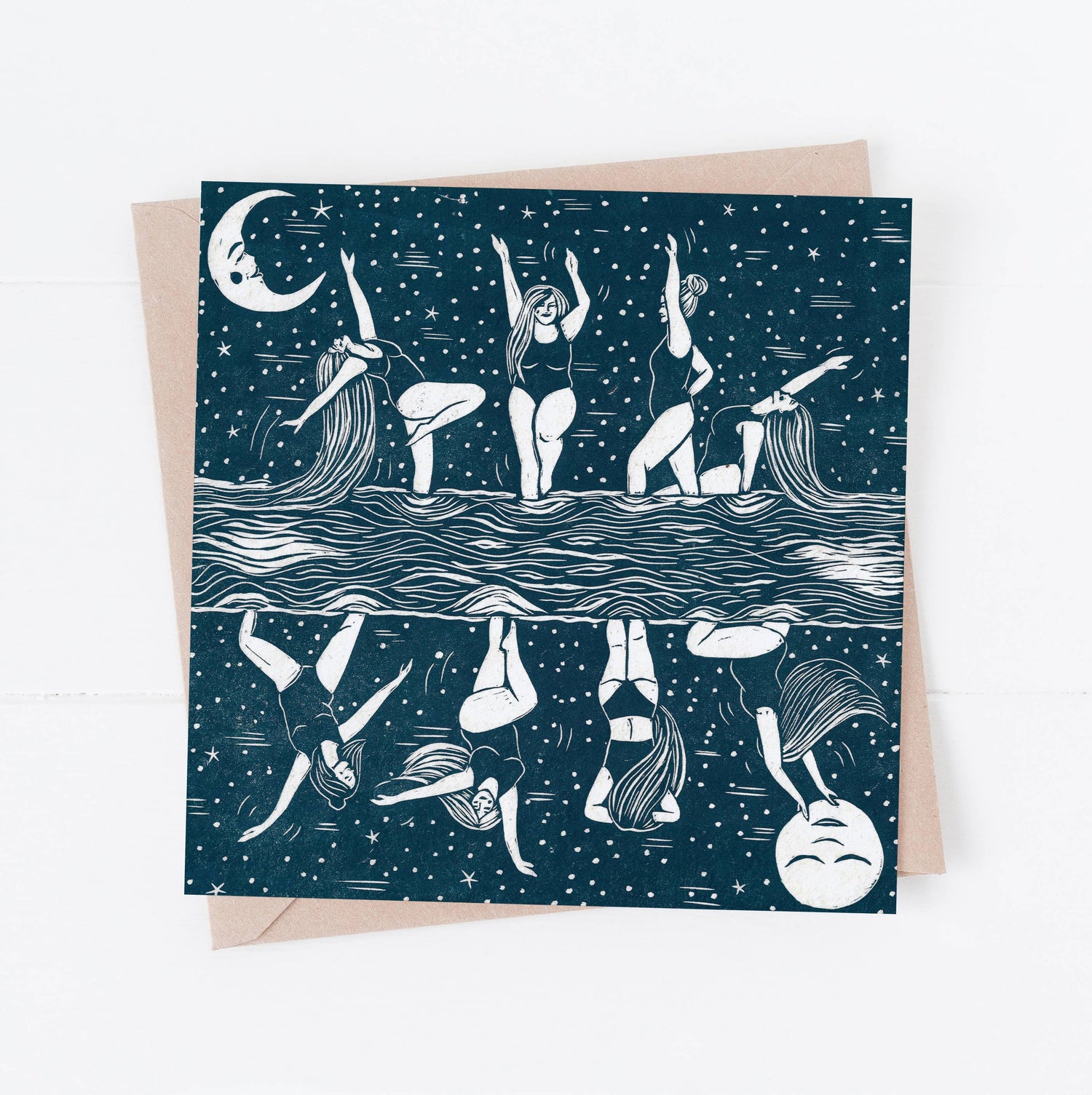 Celestial Bodies Greeting Card