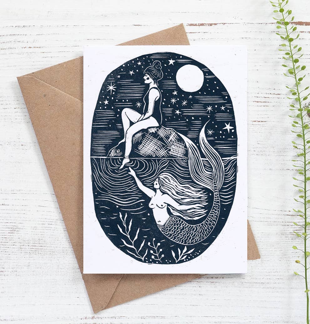 Trick of the Light Greeting Card