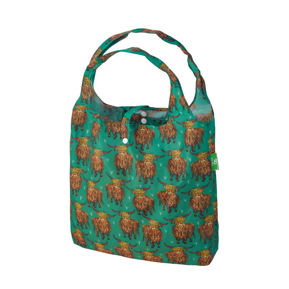 Reusable Shopping Bag - Highland Cow