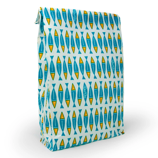Beeswax Bread Bag - Sardine