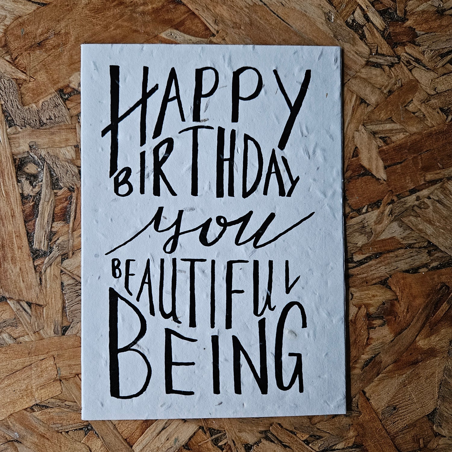 Plantable Wildflower Cards - Beautiful Being